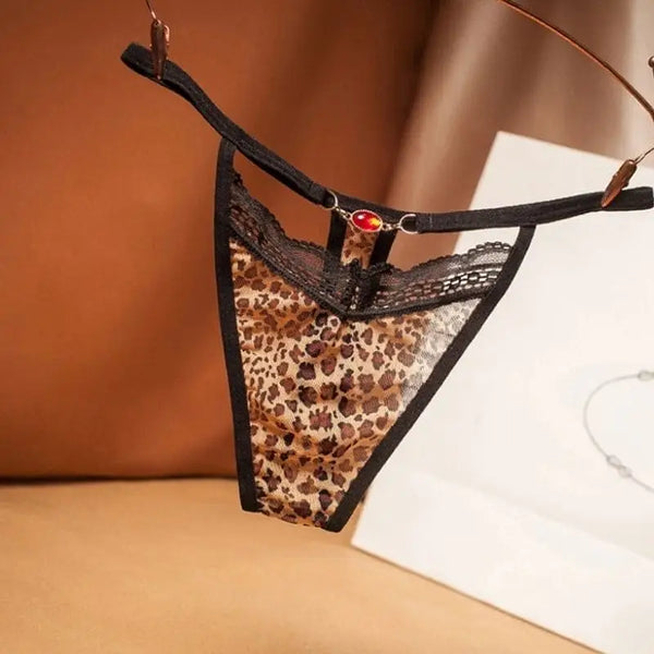 String Léopard Bijoux